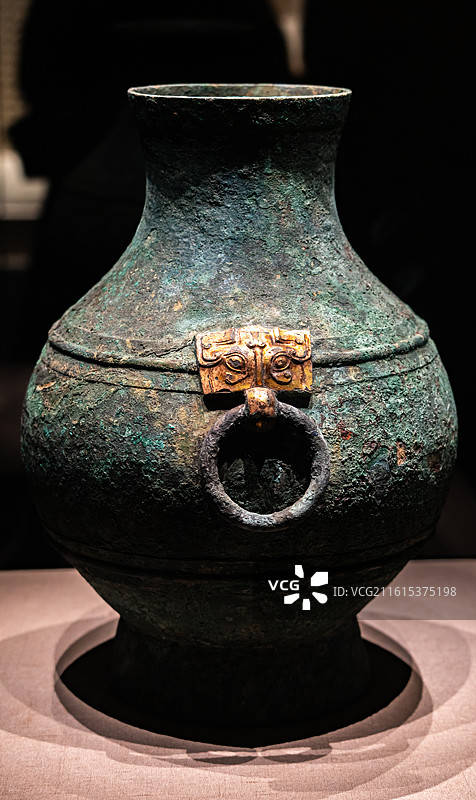 徐州博物馆青铜壶图片素材