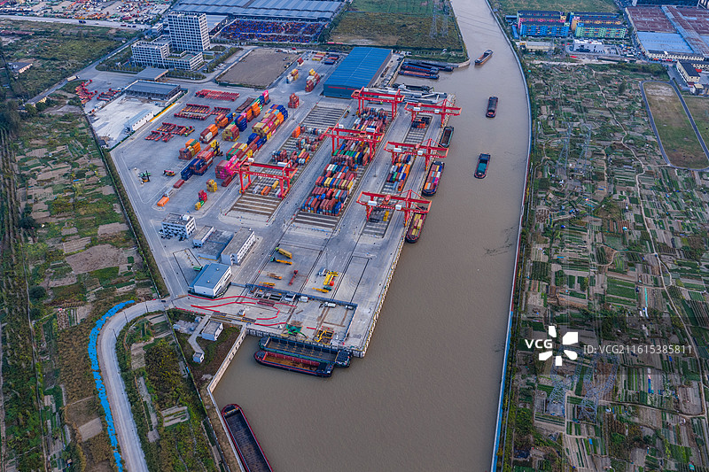 杭州下沙港图片素材