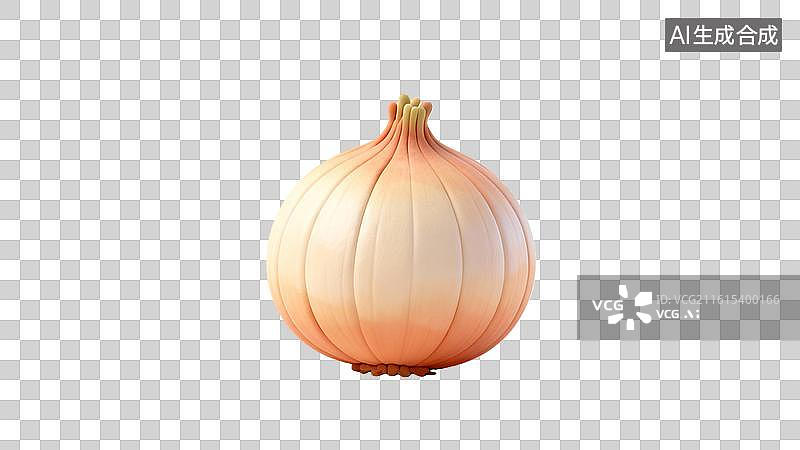 【AI数字艺术】卡通洋葱 新鲜蔬菜 手绘洋葱 食材插画图片素材
