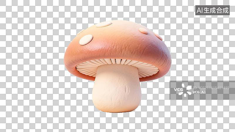 【AI数字艺术】卡通蘑菇   可爱蘑菇图片素材