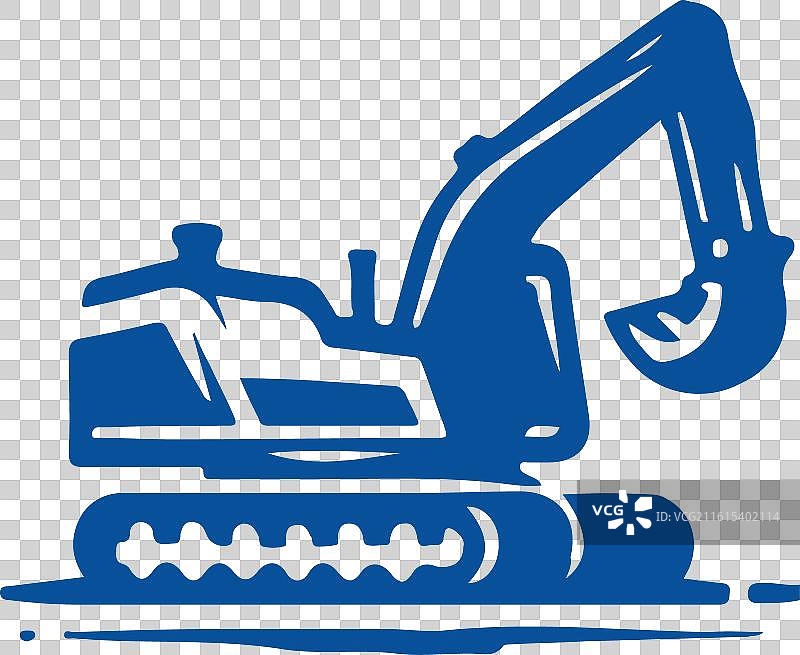 挖掘机标志图片素材