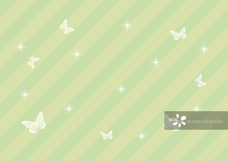 温柔浪漫蝴蝶星光背景卡片素材条纹壁纸图片素材