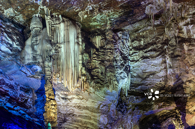 湖北省十堰市郧阳区白浪镇天惊洞图片素材