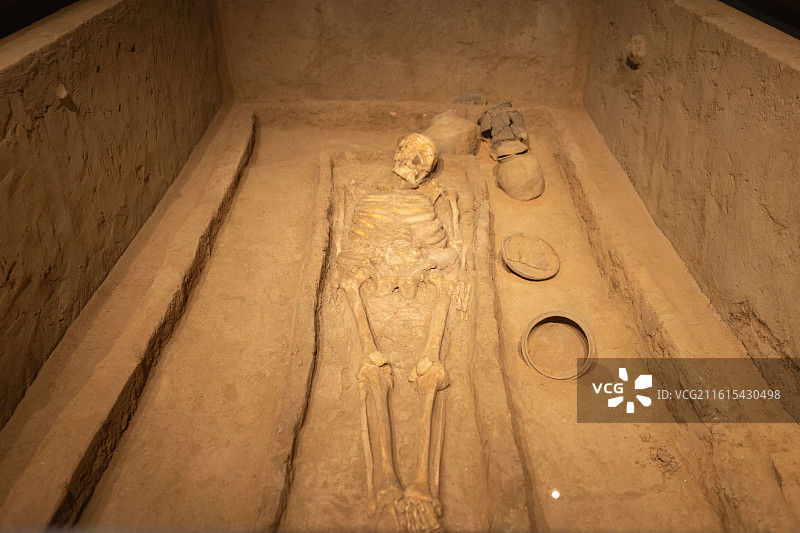 山西太原山西博物馆青铜馆馆内馆外外景图片素材