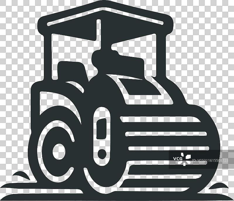 压路机标志图片素材