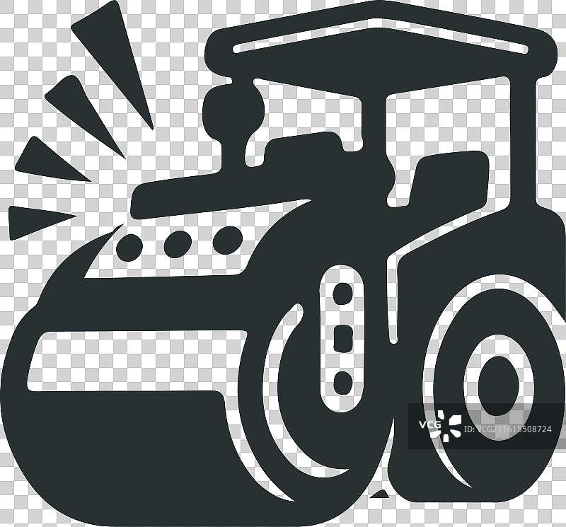 压路机标志图片素材