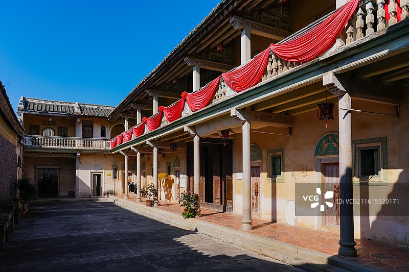 广东省汕头市陈慈黉故居图片素材