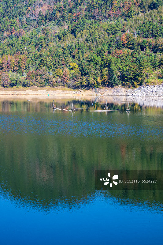 婺源段莘水库图片素材