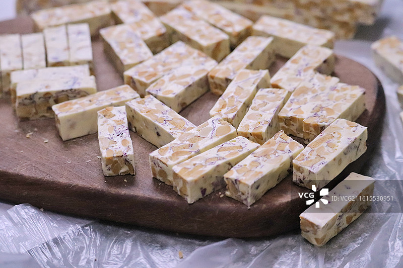 牛轧糖图片素材