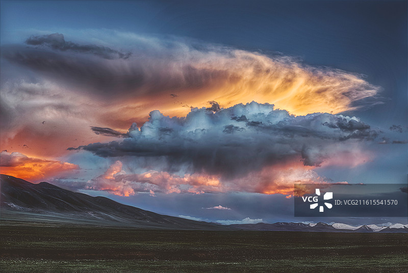 西藏那曲风景图片素材