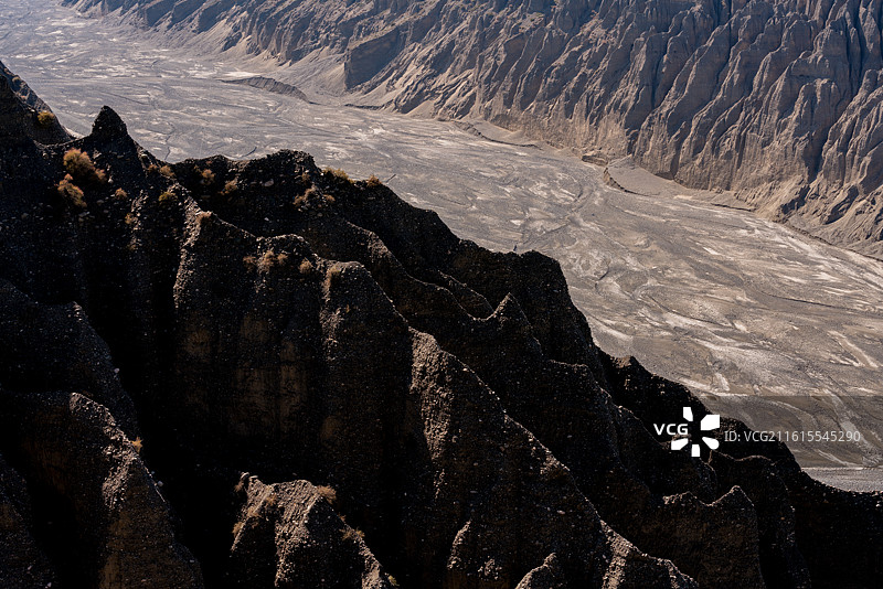 新疆克拉玛依独山子大峡谷图片素材