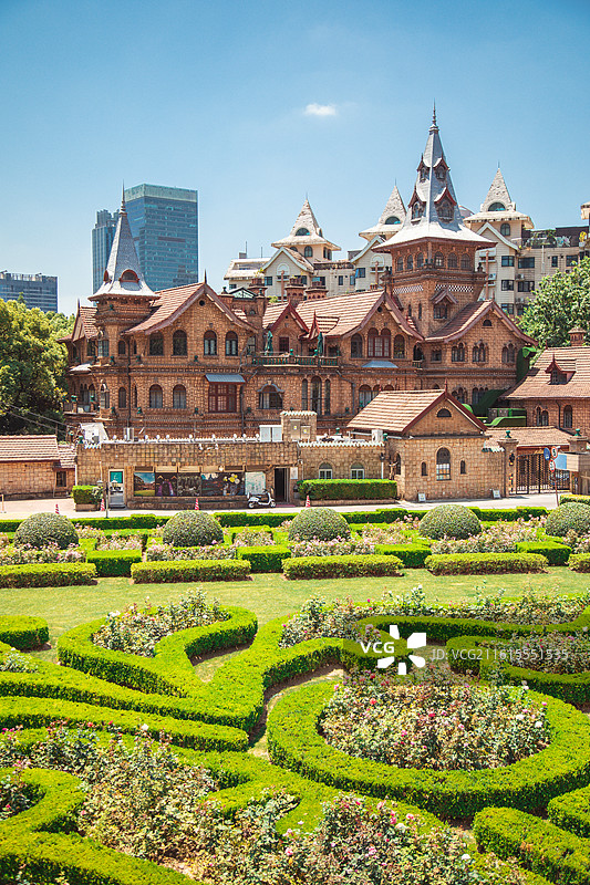 上海马勒别墅老洋房建筑景观图片素材