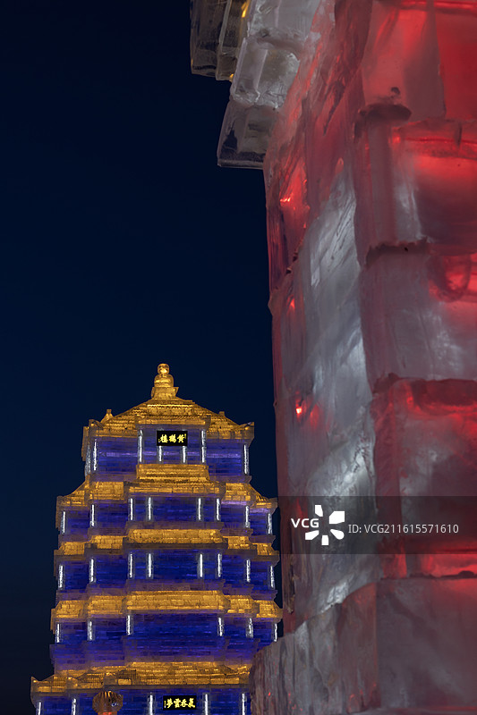 哈尔滨冰雪大世界图片素材