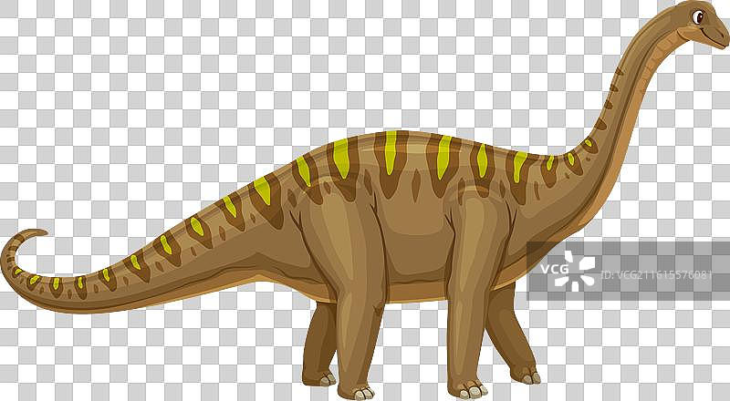 vcetiosaurus 史前恐龙 侧面视角图片素材
