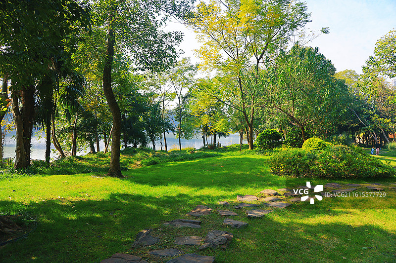 无锡仙蠡墩新石器时代遗址公园图片素材