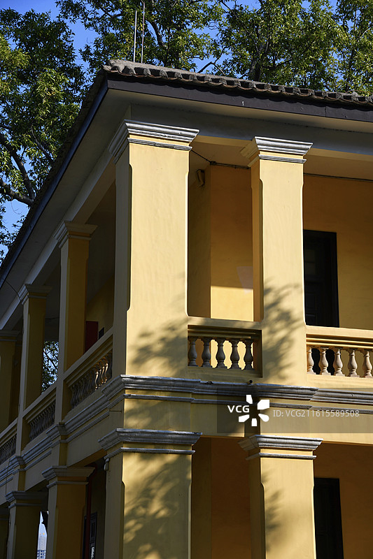 广州黄埔军校 孙中山先生故居图片素材