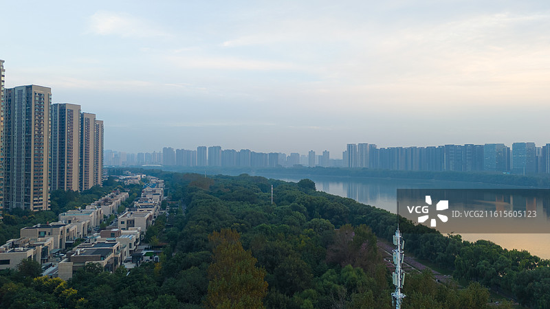 沈阳三好桥航拍图片素材