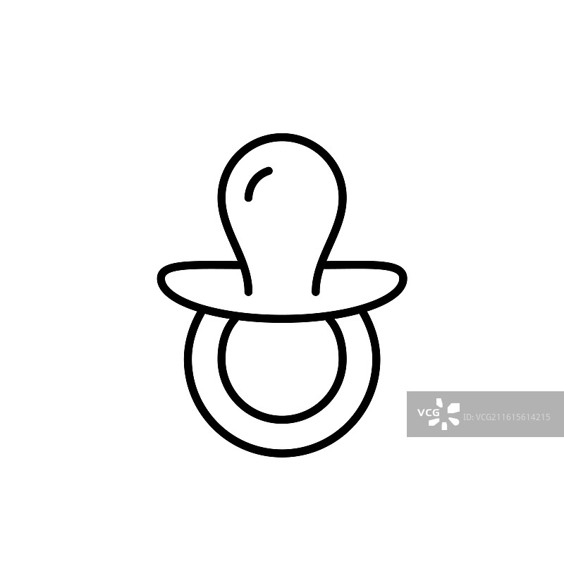 婴儿安抚奶嘴 婴儿必备用品 安抚图片素材