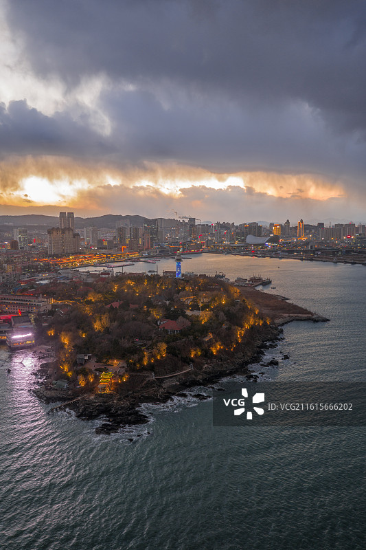 烟台雪景图片素材