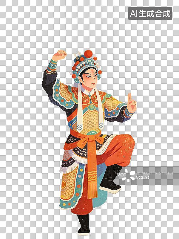 【AI数字艺术】戏剧人物插画图片素材