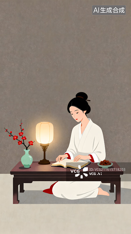 【AI数字艺术】穿浴袍的女人图片素材