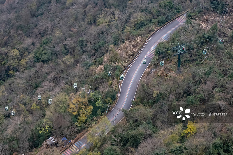 冬日的四川省绵阳市北川县九皇山猿王洞景区各种图片图片素材