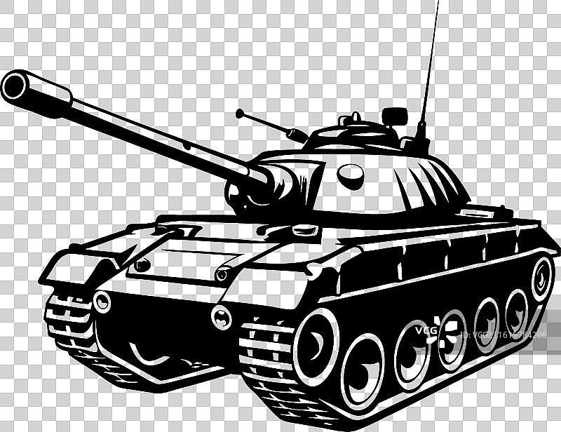 现代军事坦克吉祥物标志设计图片素材