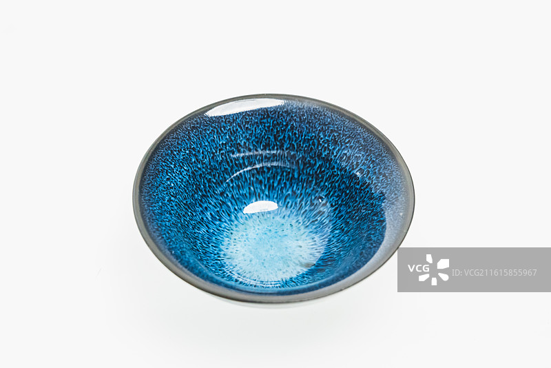 蓝色茶具图片素材