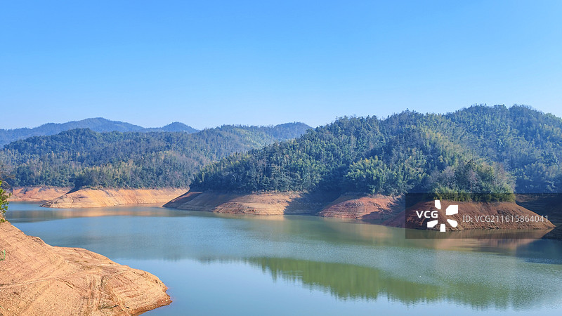 秀美乌川湖（3）图片素材