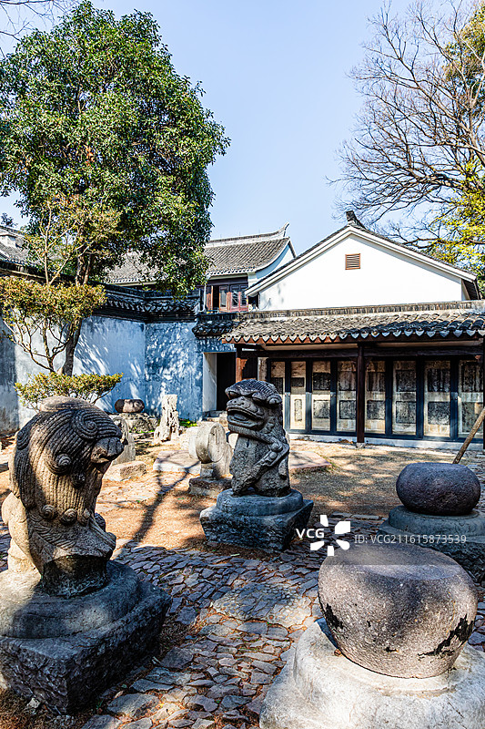 海盐绮园风光图片素材