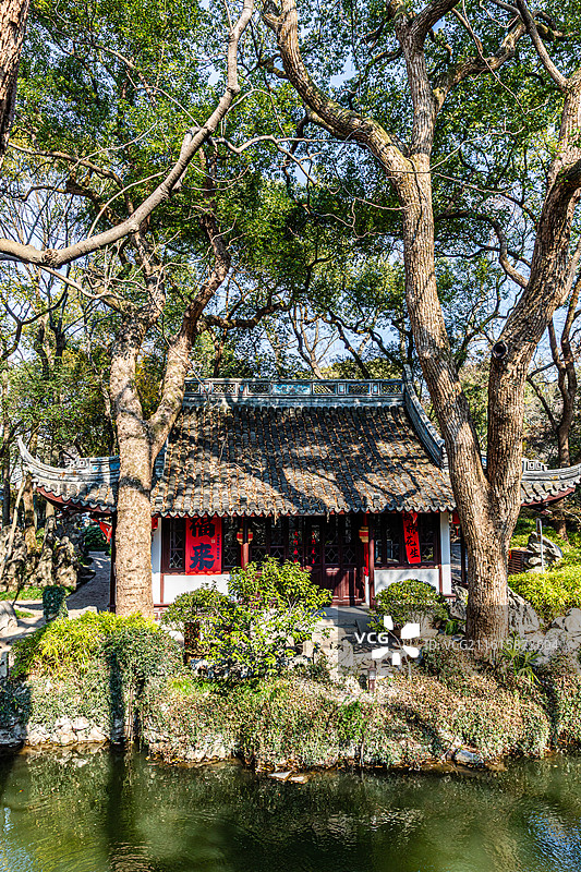 海盐绮园风光图片素材