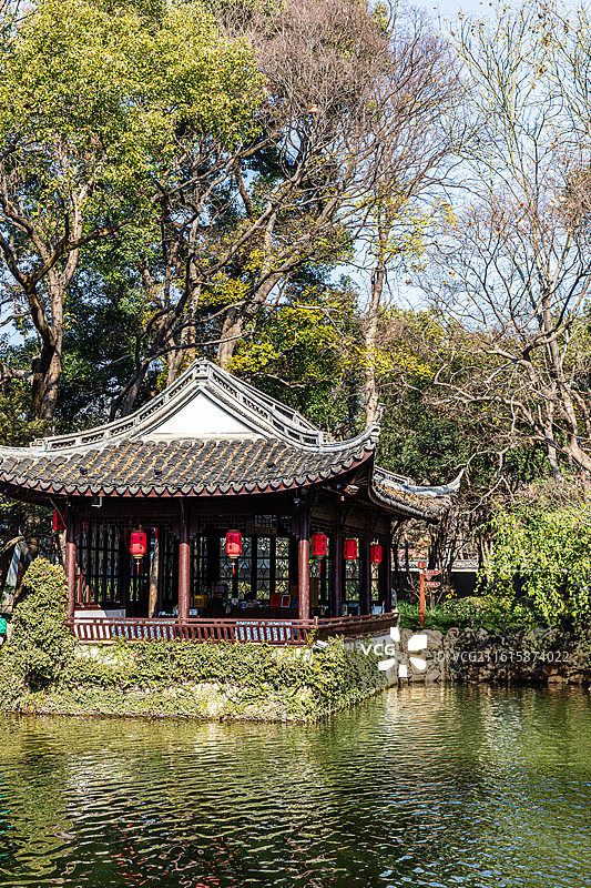 海盐绮园风光图片素材