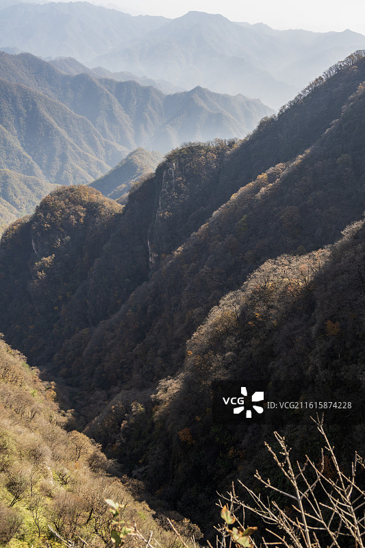 济源市王屋山秋日景观图片素材