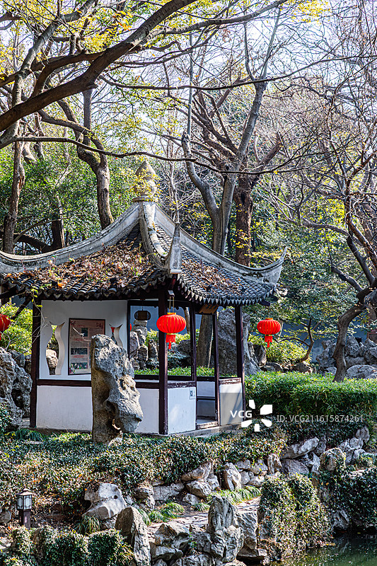 海盐绮园风光图片素材