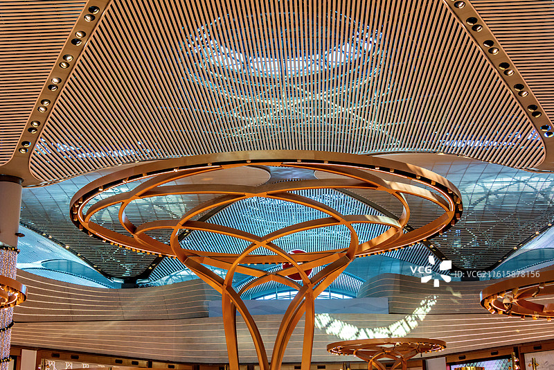 土耳其伊斯坦布尔机场室内景观图片素材