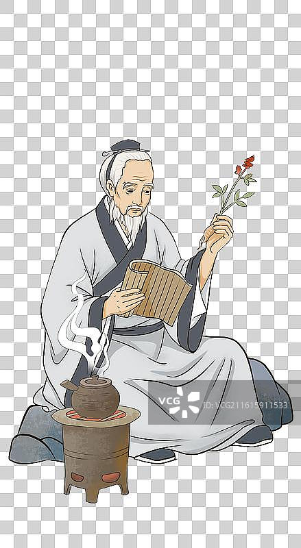 中医扁鹊人物图片素材