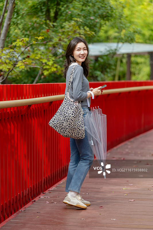 幸福林带的秋色图片素材