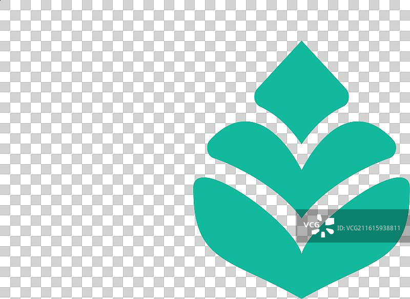 有机叶子标志设计 草本标志图片素材