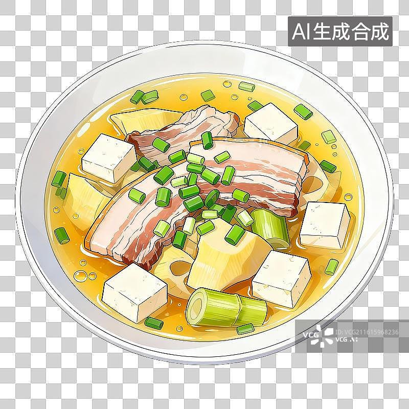 【AI数字艺术】腌笃鲜图片素材