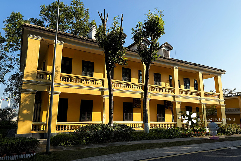广州黄埔军校 孙中山先生故居图片素材