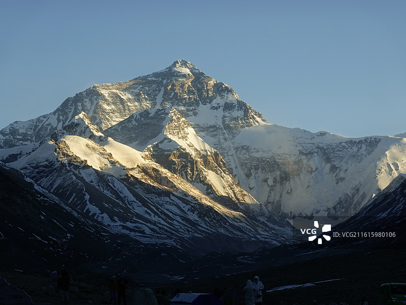珠峰大本营图片素材