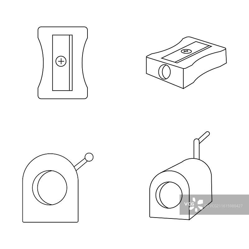 卷笔刀图标设计图片素材