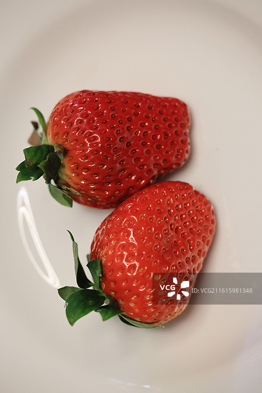 红色草莓特写图片素材