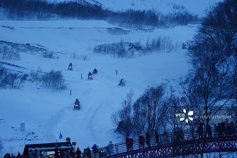 二道白河镇和长白山风景区图片素材