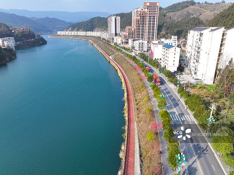 贵州锦屏聚龙滩风光图片素材