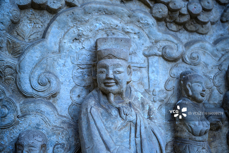 北京香山碧云寺明清古建筑图片素材