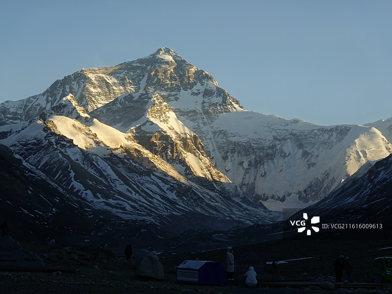 珠峰大本营图片素材