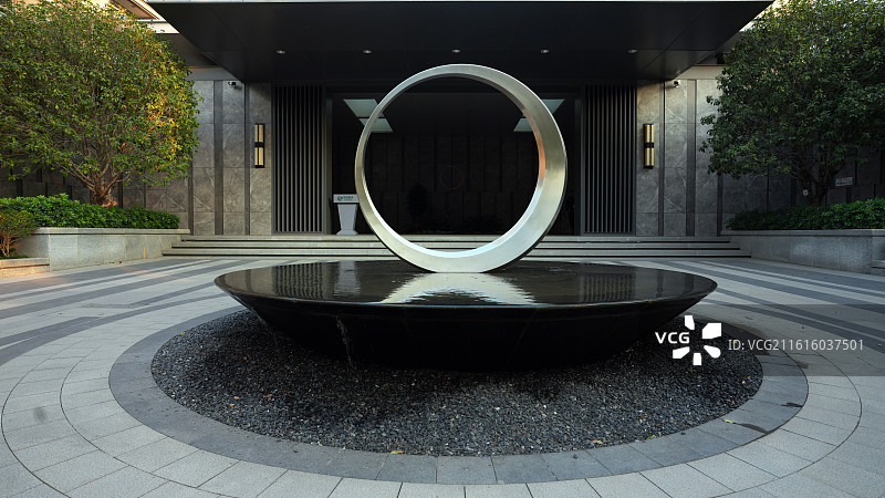 雕塑-方园图片素材