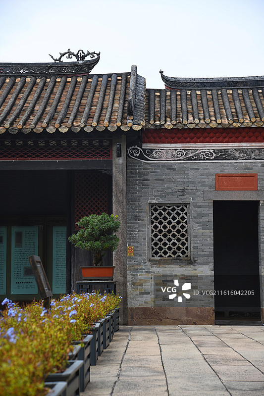 广州沙湾古镇 留耕堂图片素材