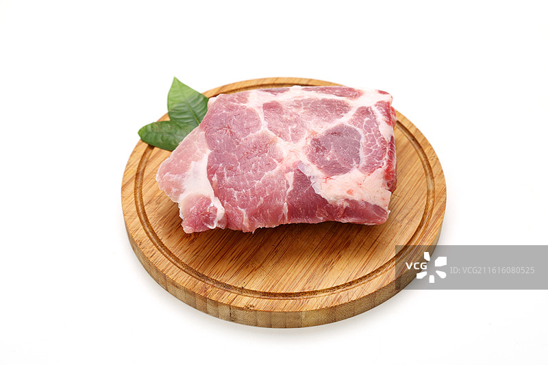 新鲜梅头肉猪肉图片素材